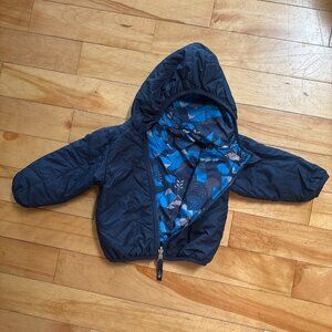 Northface Peritto Reversible Hooded Puffer Jacket 6-12 Months